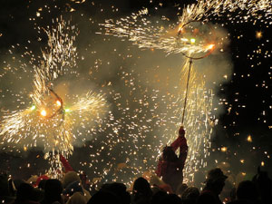 Fires 2018. El correfoc amb els Diables de l'Onyar