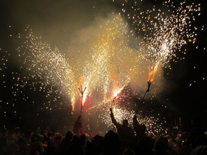 Fires 2018. El correfoc amb els Diables de l'Onyar