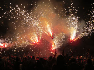 Fires 2018. El correfoc amb els Diables de l'Onyar