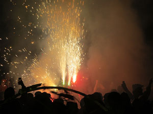 Fires 2018. El correfoc amb els Diables de l'Onyar