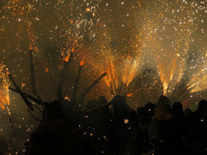 Fires 2018. El correfoc amb els Diables de l'Onyar