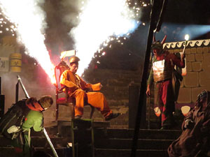 Fires 2018. El correfoc amb els Diables de l'Onyar