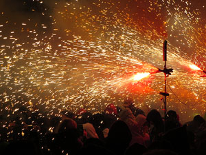 Fires 2018. El correfoc amb els Diables de l'Onyar