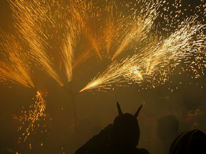 Fires 2018. El correfoc amb els Diables de l'Onyar