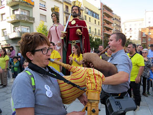 Fires 2018. 37a. Trobada de Gegants de Fires de Sant Narc&iacute;s. La cercavila