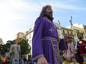 Fires 2018. 37a. Trobada de Gegants de Fires de Sant Narc&iacute;s. La cercavila