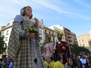 Fires 2018. 37a. Trobada de Gegants de Fires de Sant Narc&iacute;s. La cercavila