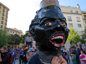 Fires 2018. 37a. Trobada de Gegants de Fires de Sant Narc&iacute;s. La cercavila