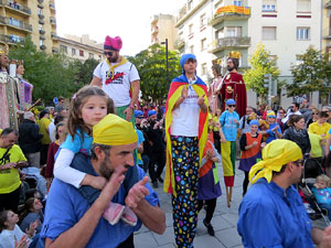 Fires 2018. 37a. Trobada de Gegants de Fires de Sant Narc&iacute;s. La cercavila