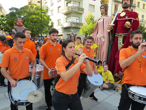 Fires 2018. 37a. Trobada de Gegants de Fires de Sant Narc&iacute;s. La cercavila