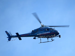 Manifestaci&oacute; antifeixista per un acte pol&iacute;tic de la plataforma Borb&ograve;nia amb el suport de Vox, a la pla&ccedil;a de l'U d'octubre del 2017