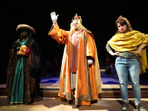 Nadal 2018 a Girona. Assaig de 'Els Pastorets de Girona' al Teatre Municipal