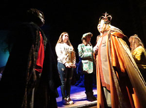 Nadal 2018 a Girona. Assaig de 'Els Pastorets de Girona' al Teatre Municipal