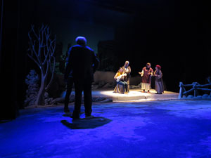 Nadal 2018 a Girona. Assaig de 'Els Pastorets de Girona' al Teatre Municipal