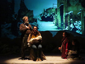 Nadal 2018 a Girona. Assaig de 'Els Pastorets de Girona' al Teatre Municipal