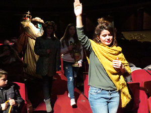 Nadal 2018 a Girona. Assaig de 'Els Pastorets de Girona' al Teatre Municipal