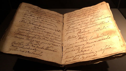 El text més antic d'Els Pastorets que es coneix, un manuscrit datat a Mataró el 1755, obra de Manuel Verdaguer