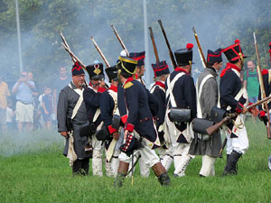 XI Festa Reviu els Setges Napole&ograve;nics de Girona. Recreaci&oacute; d'una batalla napole&ograve;nica al Parc de les Ribes del Ter