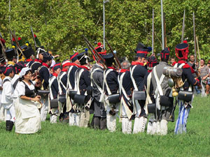 XI Festa Reviu els Setges Napole&ograve;nics de Girona. Recreaci&oacute; d'una batalla napole&ograve;nica al Parc de les Ribes del Ter