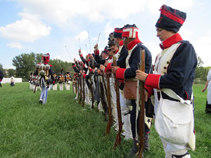 XI Festa Reviu els Setges Napole&ograve;nics de Girona. Recreaci&oacute; d'una batalla napole&ograve;nica al Parc de les Ribes del Ter