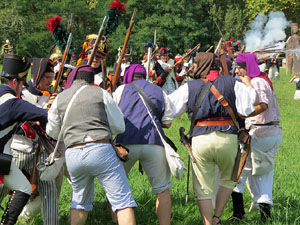 XI Festa Reviu els Setges Napole&ograve;nics de Girona. Recreaci&oacute; d'una batalla napole&ograve;nica al Parc de les Ribes del Ter