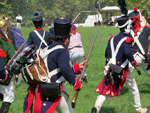 XI Festa Reviu els Setges Napole&ograve;nics de Girona. Recreaci&oacute; d'una batalla napole&ograve;nica al Parc de les Ribes del Ter