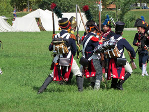 XI Festa Reviu els Setges Napole&ograve;nics de Girona. Recreaci&oacute; d'una batalla napole&ograve;nica al Parc de les Ribes del Ter
