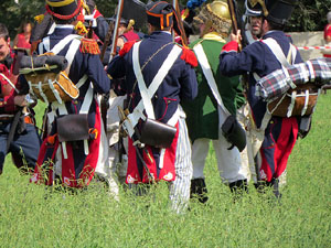 XI Festa Reviu els Setges Napole&ograve;nics de Girona. Recreaci&oacute; d'una batalla napole&ograve;nica al Parc de les Ribes del Ter