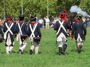XI Festa Reviu els Setges Napole&ograve;nics de Girona. Recreaci&oacute; d'una batalla napole&ograve;nica al Parc de les Ribes del Ter