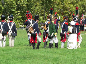 XI Festa Reviu els Setges Napole&ograve;nics de Girona. Recreaci&oacute; d'una batalla napole&ograve;nica al Parc de les Ribes del Ter