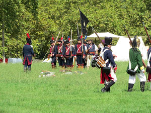 XI Festa Reviu els Setges Napole&ograve;nics de Girona. Recreaci&oacute; d'una batalla napole&ograve;nica al Parc de les Ribes del Ter