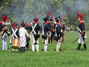 XI Festa Reviu els Setges Napole&ograve;nics de Girona. Recreaci&oacute; d'una batalla napole&ograve;nica al Parc de les Ribes del Ter