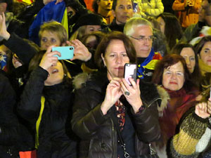 21F Vaga general. La manifestació més gran de la història de Girona, amb 70.000 participants