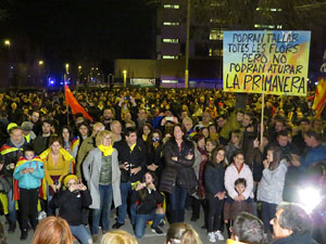 21F Vaga general. La manifestació més gran de la història de Girona, amb 70.000 participants