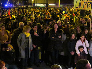 21F Vaga general. La manifestació més gran de la història de Girona, amb 70.000 participants
