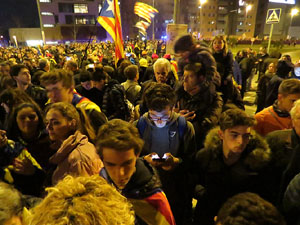 21F Vaga general. La manifestació més gran de la història de Girona, amb 70.000 participants