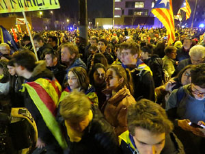 21F Vaga general. La manifestació més gran de la història de Girona, amb 70.000 participants