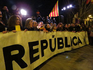 21F Vaga general. La manifestació més gran de la història de Girona, amb 70.000 participants