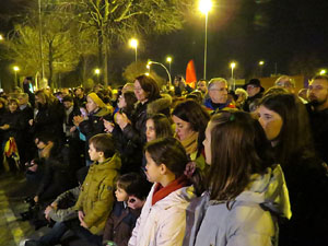 21F Vaga general. La manifestació més gran de la història de Girona, amb 70.000 participants