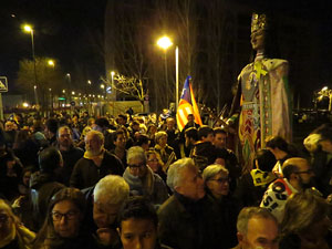 21F Vaga general. La manifestació més gran de la història de Girona, amb 70.000 participants