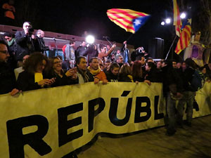 21F Vaga general. La manifestació més gran de la història de Girona, amb 70.000 participants
