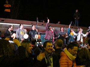 21F Vaga general. La manifestació més gran de la història de Girona, amb 70.000 participants