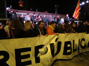 21F Vaga general. La manifestació més gran de la història de Girona, amb 70.000 participants