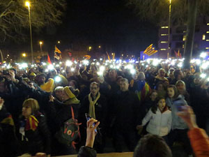 21F Vaga general. La manifestació més gran de la història de Girona, amb 70.000 participants