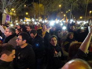 21F Vaga general. La manifestació més gran de la història de Girona, amb 70.000 participants