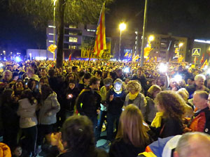 21F Vaga general. La manifestació més gran de la història de Girona, amb 70.000 participants