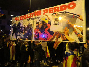 21F Vaga general. La manifestació més gran de la història de Girona, amb 70.000 participants