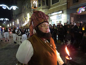La Cavalcada de Reis 2019. Desfilada pels carrers de la ciutat, fins la plaça del Vi