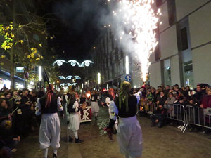La Cavalcada de Reis 2019. Desfilada pels carrers de la ciutat, fins la plaça del Vi