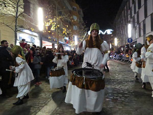 La Cavalcada de Reis 2019. Desfilada pels carrers de la ciutat, fins la plaça del Vi